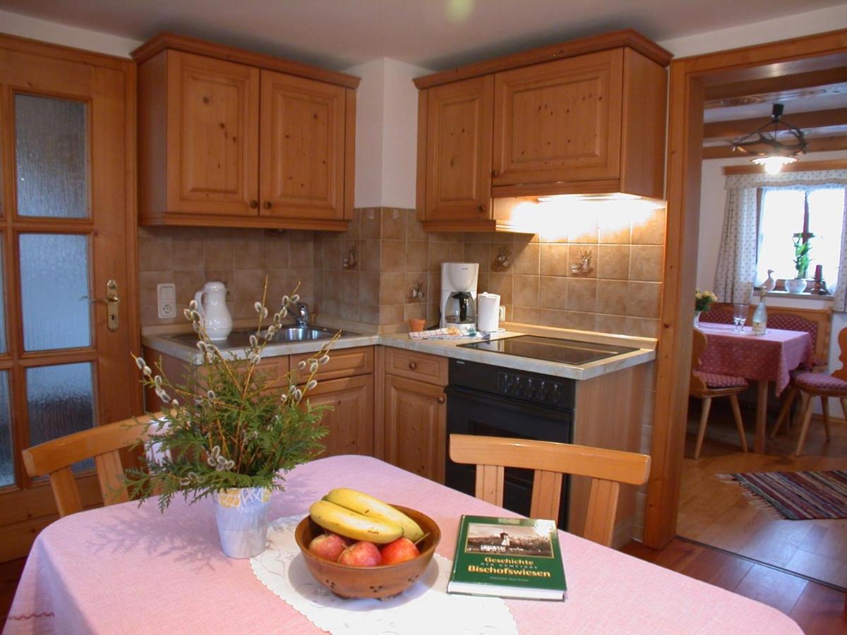 Ferienwohnung Haus Waidmannsglück Bischofswiesen Exterior foto